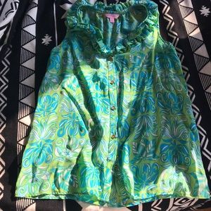 Lily Pulitzer silk top